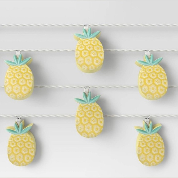 NWT 2 sets pineapple indoor outdoor string lights - Picture 2 of 5